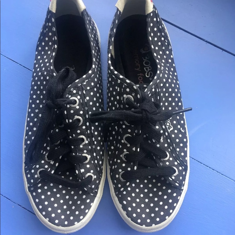 Skechers BOBS polka dot sneakers size women’s 7.5